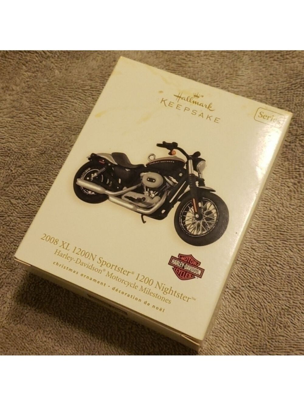 Harley Davidson Christmas Tree Ornament Holiday Decor Collectible New In Box